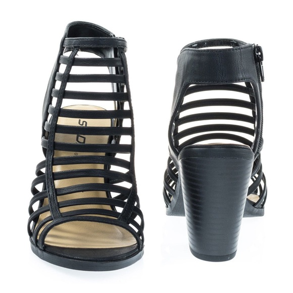 ✨New! “Chunky Monkey” Ankle Strap Gladiator Heel - Picture 3 of 3